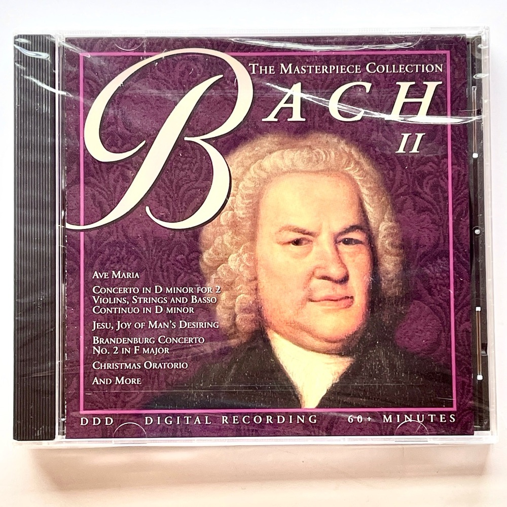 NEW-Bach II The Masterpiece Collection CD